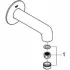 Излив для ванны GROHE BauClassic, хром (13258000) Излив для ванны GROHE BauClassic, хром (13258000)