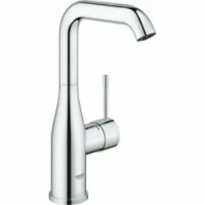Смеситель для раковины GROHE Essence с нажимным донным клапаном, L-Size, хром (23799001) Смеситель для раковины GROHE Essence с нажимным донным клапаном, L-Size, хром (23799001)