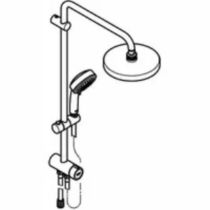 Душевая система GROHE New Tempesta Cosmopolitan 200 с переключателем потоков, хром (27394002) Душевая система GROHE New Tempesta Cosmopolitan 200 с переключателем потоков, хром (27394002)