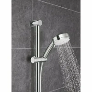Душевой гарнитур GROHE Tempesta Cosmopolitan 100, 4 режима струи, душевая штанга 600 мм, 9,5 л/мин, хром (27787002) Душевой гарнитур GROHE Tempesta Cosmopolitan 100, 4 режима струи, душевая штанга 600 мм, 9,5 л/мин, хром (27787002)
