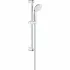 Душевой гарнитур GROHE Tempesta 100, 1 режим струи, душевая штанга 600 мм, 9,5 л/мин, хром (27924001) Душевой гарнитур GROHE Tempesta 100, 1 режим струи, душевая штанга 600 мм, 9,5 л/мин, хром (27924001)