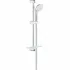 Душевой гарнитур GROHE Tempesta 100 с мыльницей, 2 режима струи, душевая штанга 600 мм, 5,7 л/мин, хром/белый (27926001) Душевой гарнитур GROHE Tempesta 100 с мыльницей, 2 режима струи, душевая штанга 600 мм, 5,7 л/мин, хром/белый (27926001)