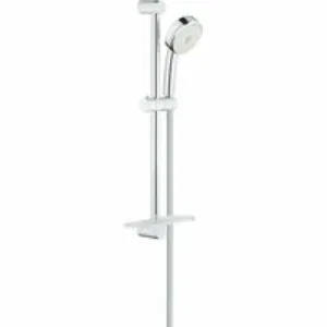 Душевой гарнитур GROHE Tempesta Cosmopolitan 100 с мыльницей, 3 режима струи, душевая штанга 600 мм, 9,5 л/мин, хром (27929002) Душевой гарнитур GROHE Tempesta Cosmopolitan 100 с мыльницей, 3 режима струи, душевая штанга 600 мм, 9,5 л/мин, хром (27929002)