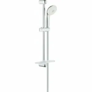 Душевой гарнитур GROHE New Tempesta 100 с мыльницей, 4 режима струи, душевая штанга 600 мм, 9,5 л/мин, хром (28436002) Душевой гарнитур GROHE New Tempesta 100 с мыльницей, 4 режима струи, душевая штанга 600 мм, 9,5 л/мин, хром (28436002)