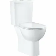 Готовый комплект напольного унитаза GROHE Bau Ceramic, альпин-белый (39347000)