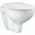 Унитаз подвесной с сиденьем с микролифтом GROHE Bau Ceramic, альпин-белый (39351000) Унитаз подвесной с сиденьем с микролифтом GROHE Bau Ceramic, альпин-белый (39351000)