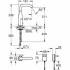 Смеситель для раковины GROHE Essence E инфракрасный, хром (36444000) Смеситель для раковины GROHE Essence E инфракрасный, хром (36444000)