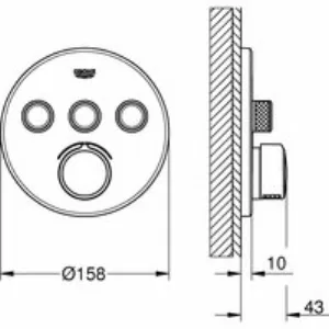 Готовый комплект для душа GROHE Grohtherm SmartControl (NSB0136) Готовый комплект для душа GROHE Grohtherm SmartControl (NSB0136)