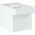 Унитаз GROHE Cube Ceramic напольный приставной, с покрытием PureGuard, альпин-белый (3948500H) Унитаз GROHE Cube Ceramic напольный приставной, с покрытием PureGuard, альпин-белый (3948500H)