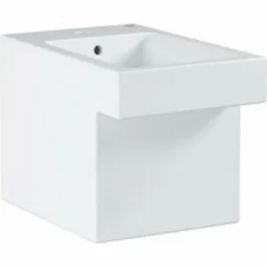 Биде напольное GROHE Cube Ceramic, альпин-белый (3948700H) Биде напольное GROHE Cube Ceramic, альпин-белый (3948700H)
