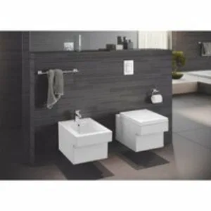Сиденье для унитаза с микролифтом GROHE Cube Ceramic, альпин-белый (39488000) Сиденье для унитаза с микролифтом GROHE Cube Ceramic, альпин-белый (39488000)