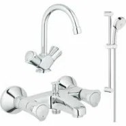 Готовый комплект для ванной комнаты GROHE Costa L, хром (NB0008-2)
