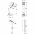 Готовый комплект для ванной комнаты GROHE Eurosmart Cosmopolitan, хром (NB0001-2) Готовый комплект для ванной комнаты GROHE Eurosmart Cosmopolitan, хром (NB0001-2)
