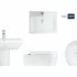 Раковина подвесная GROHE Cube Ceramic 60 см, альпин-белый (3947300H) Раковина подвесная GROHE Cube Ceramic 60 см, альпин-белый (3947300H)