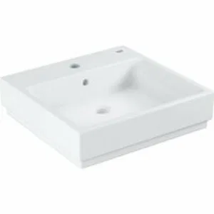 Раковина GROHE Cube Ceramic, подвесная 50 см, альпин-белый (3947400H) Раковина GROHE Cube Ceramic, подвесная 50 см, альпин-белый (3947400H)