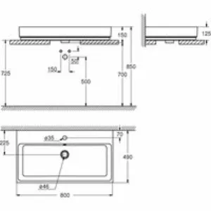 Раковина накладная GROHE Cube Ceramic 80 см, альпин-белый (3947600H) Раковина накладная GROHE Cube Ceramic 80 см, альпин-белый (3947600H)