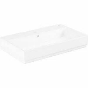 Раковина накладная GROHE Cube Ceramic 80 см, альпин-белый (3947600H) Раковина накладная GROHE Cube Ceramic 80 см, альпин-белый (3947600H)