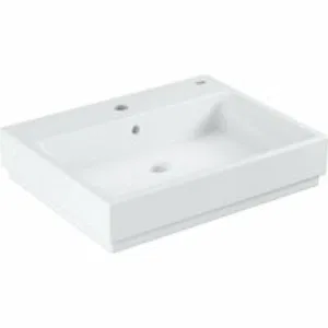 Раковина накладная GROHE Cube Ceramic 60 см, альпин-белый (3947700H) Раковина накладная GROHE Cube Ceramic 60 см, альпин-белый (3947700H)