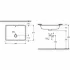Раковина GROHE Cube Ceramic, встраиваемая 50 см, альпин-белый (3948000H) Раковина GROHE Cube Ceramic, встраиваемая 50 см, альпин-белый (3948000H)
