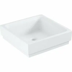 Раковина GROHE Cube Ceramic, свободностоящая, без перелива 40 см, альпин-белый (3948200H) Раковина GROHE Cube Ceramic, свободностоящая, без перелива 40 см, альпин-белый (3948200H)