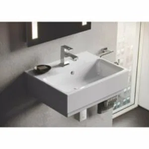 Мини-раковина GROHE Cube Ceramic 45 см, альпин-белый (3948300H) Мини-раковина GROHE Cube Ceramic 45 см, альпин-белый (3948300H)