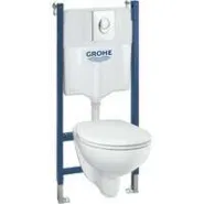 Готовый набор для туалета GROHE Bau Ceramic, инсталляция для подвесного унитаза GROHE Solido 5 в 1 (39419000)