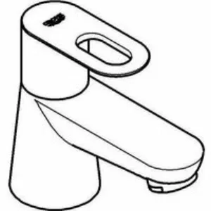 Кран для раковины GROHE BauLoop, без функции смешивания, хром (20422000) Кран для раковины GROHE BauLoop, без функции смешивания, хром (20422000)