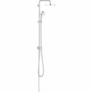 Душевая система GROHE New Tempesta Cosmopolitan 200 с переключателем потоков, хром (26453001)