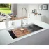 Мойка GROHE из нержавеющей стали, 1 чаша, K800 120-S 102,4/56 1.0 (31586SD0) Мойка GROHE из нержавеющей стали, 1 чаша, K800 120-S 102,4/56 1.0 (31586SD0)