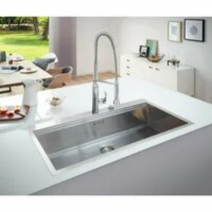 Мойка GROHE из нержавеющей стали, 1 чаша, K800 120-S 102,4/56 1.0 (31586SD0) Мойка GROHE из нержавеющей стали, 1 чаша, K800 120-S 102,4/56 1.0 (31586SD0)