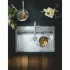 Мойка GROHE из нержавеющей стали, 1 чаша, K800 120-S 102,4/56 1.0 (31586SD0) Мойка GROHE из нержавеющей стали, 1 чаша, K800 120-S 102,4/56 1.0 (31586SD0)