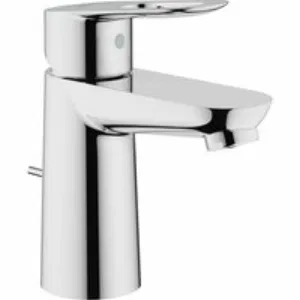 Смеситель для раковины GROHE BauLoop с донным клапаном, хром (23335000) Смеситель для раковины GROHE BauLoop с донным клапаном, хром (23335000)