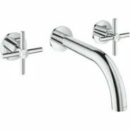 Внешняя часть смесителя для раковины GROHE Atrio на 3 отверстия, хром (20164003)