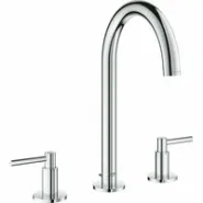 Смеситель для раковины GROHE Atrio двухвентильный на 3 отверстия, хром (20009003)