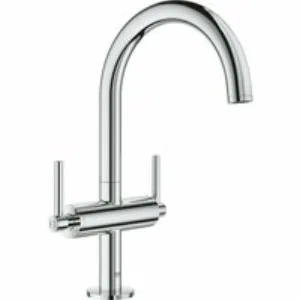 Смеситель для раковины GROHE Atrio двухвентильный, хром (21022003) Смеситель для раковины GROHE Atrio двухвентильный, хром (21022003)
