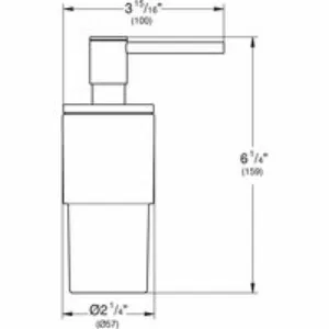 Дозатор жидкого мыла GROHE Atrio, хром (40306003) Дозатор жидкого мыла GROHE Atrio, хром (40306003)