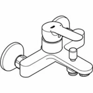 Смеситель для ванны GROHE BauEdge, хром (23605000) Смеситель для ванны GROHE BauEdge, хром (23605000)
