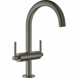 Смеситель для раковины GROHE Atrio двухвентильный, темный графит матовый (21022AL3) Смеситель для раковины GROHE Atrio двухвентильный, темный графит матовый (21022AL3)