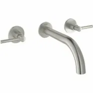 Внешняя часть смесителя для раковины GROHE Atrio на 3 отверстия, двухвентильный, суперсталь (20169DC3)