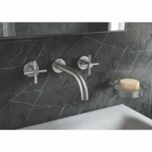 Внешняя часть смесителя для раковины GROHE Atrio на 3 отверстия, двухвентильный, суперсталь (20169DC3) Внешняя часть смесителя для раковины GROHE Atrio на 3 отверстия, двухвентильный, суперсталь (20169DC3)