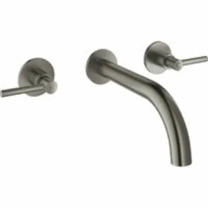 Внешняя часть смесителя для раковины GROHE Atrio на 3 отверстия, двухвентильный, темный графит матовый (20169AL3) Внешняя часть смесителя для раковины GROHE Atrio на 3 отверстия, двухвентильный, темный графит матовый (20169AL3)