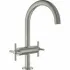 Смеситель для раковины GROHE Atrio двухвентильный, суперсталь (21019DC3) Смеситель для раковины GROHE Atrio двухвентильный, суперсталь (21019DC3)