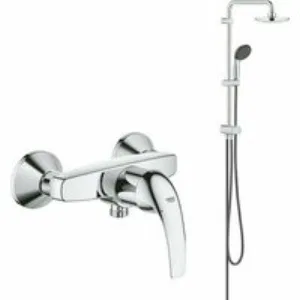 Душевая система GROHE Vitalio Start System 180 Flex со смесителем для душа, хром (NSB0151) Душевая система GROHE Vitalio Start System 180 Flex со смесителем для душа, хром (NSB0151)