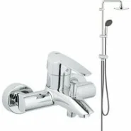 Душевая система GROHE Vitalio Start System 180 Flex со смесителем для ванны (NSB0153)