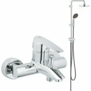 Душевая система GROHE Vitalio Start System 180 Flex со смесителем для ванны (NSB0153) Душевая система GROHE Vitalio Start System 180 Flex со смесителем для ванны (NSB0153)