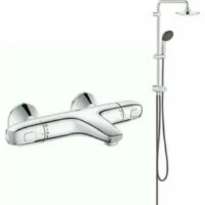 Душевая система GROHE Vitalio Start System 180 Flex с термостатом для ванны (NSB0157) Душевая система GROHE Vitalio Start System 180 Flex с термостатом для ванны (NSB0157)