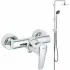 Душевая система GROHE Vitalio Start System 180 Flex со смесителем для душа, хром (NSB0161) Душевая система GROHE Vitalio Start System 180 Flex со смесителем для душа, хром (NSB0161)