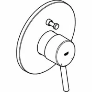 Смеситель для ванны GROHE Concetto в комплекте с монтажной, хром (32214001) Смеситель для ванны GROHE Concetto в комплекте с монтажной, хром (32214001)