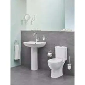 Готовый комплект напольного унитаза GROHE Bau Ceramic, альпин-белый (39496000) Готовый комплект напольного унитаза GROHE Bau Ceramic, альпин-белый (39496000)