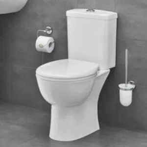 Готовый комплект напольного унитаза GROHE Bau Ceramic, альпин-белый (39496000) Готовый комплект напольного унитаза GROHE Bau Ceramic, альпин-белый (39496000)